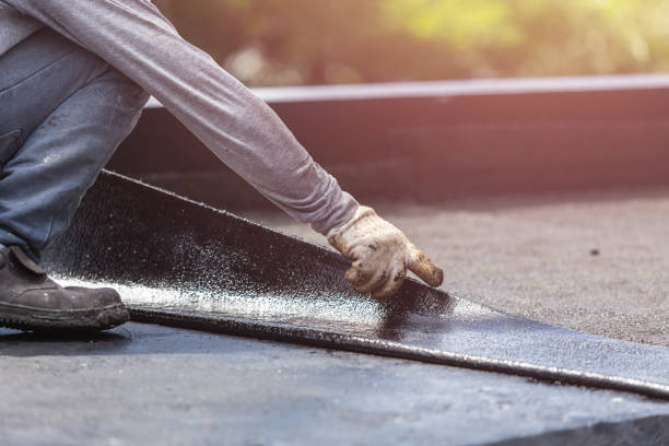 Professional Emergency Waterproofing technician working in Caryville, TN